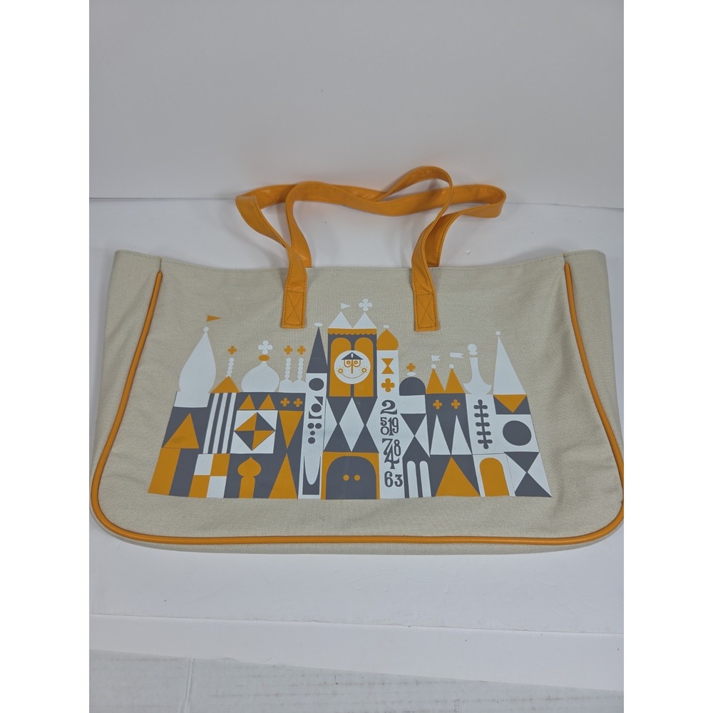 Hallmark Disney World 50th Anniversary It's a Small World Tote Bag